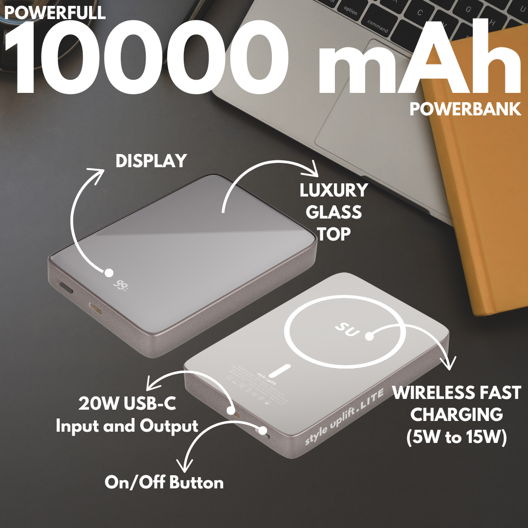 Ultra Slim 2-in-1 10000mAh Power Bank