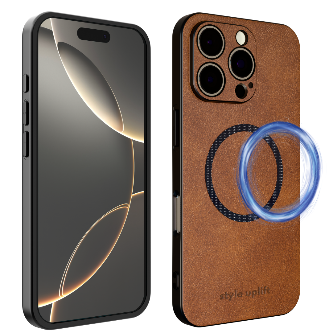 Premium Leather Case for iPhone 16 Series