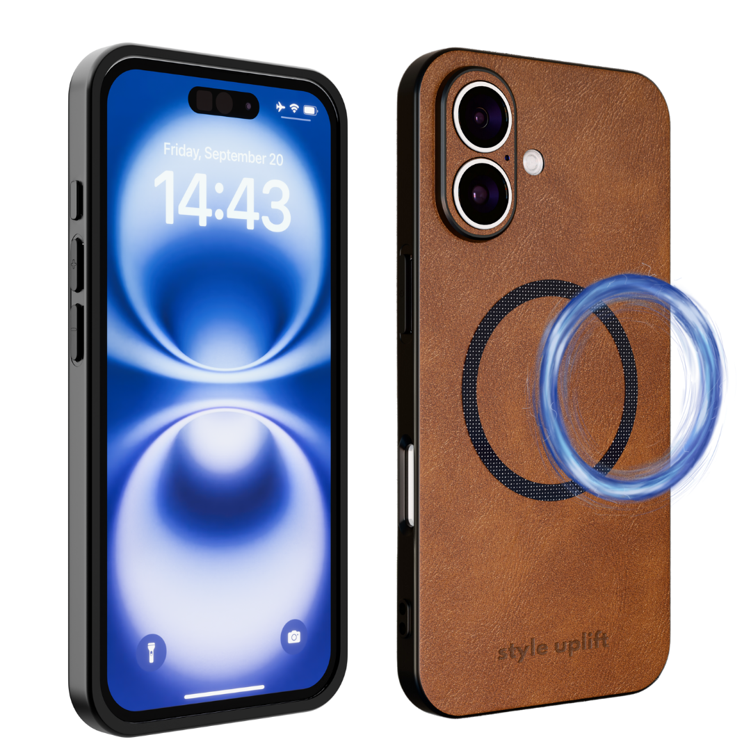 Premium Leather Case for iPhone 16 Series