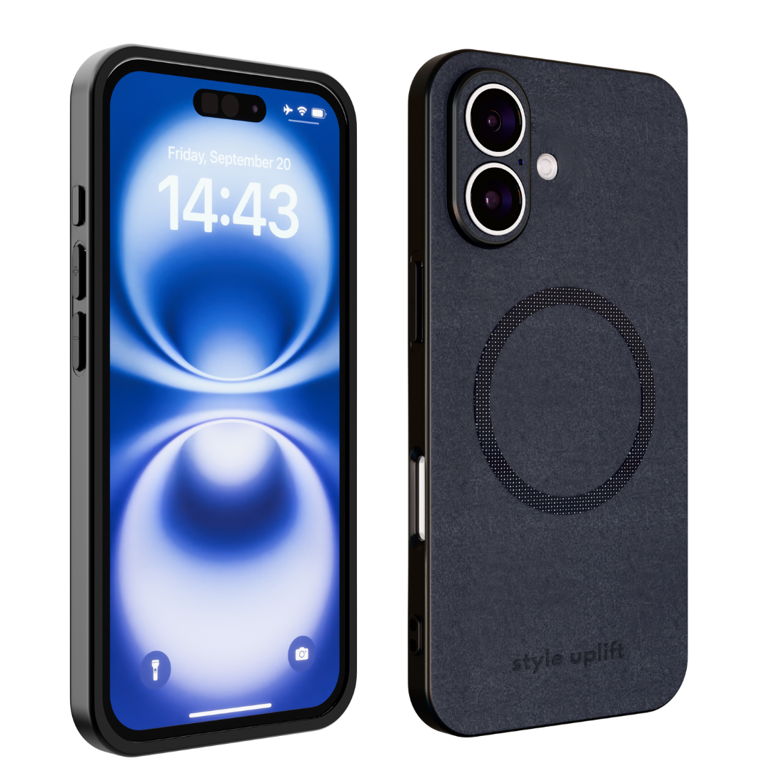 Elegant Suede Case for iPhone 16 Series