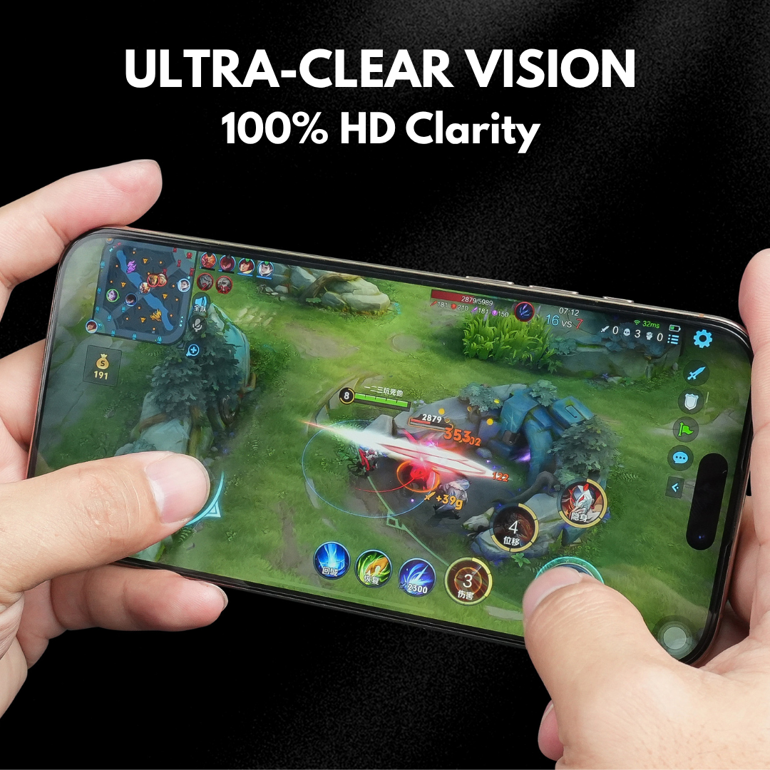 3 Pack Ultra+ HD Clear Tempered Glass