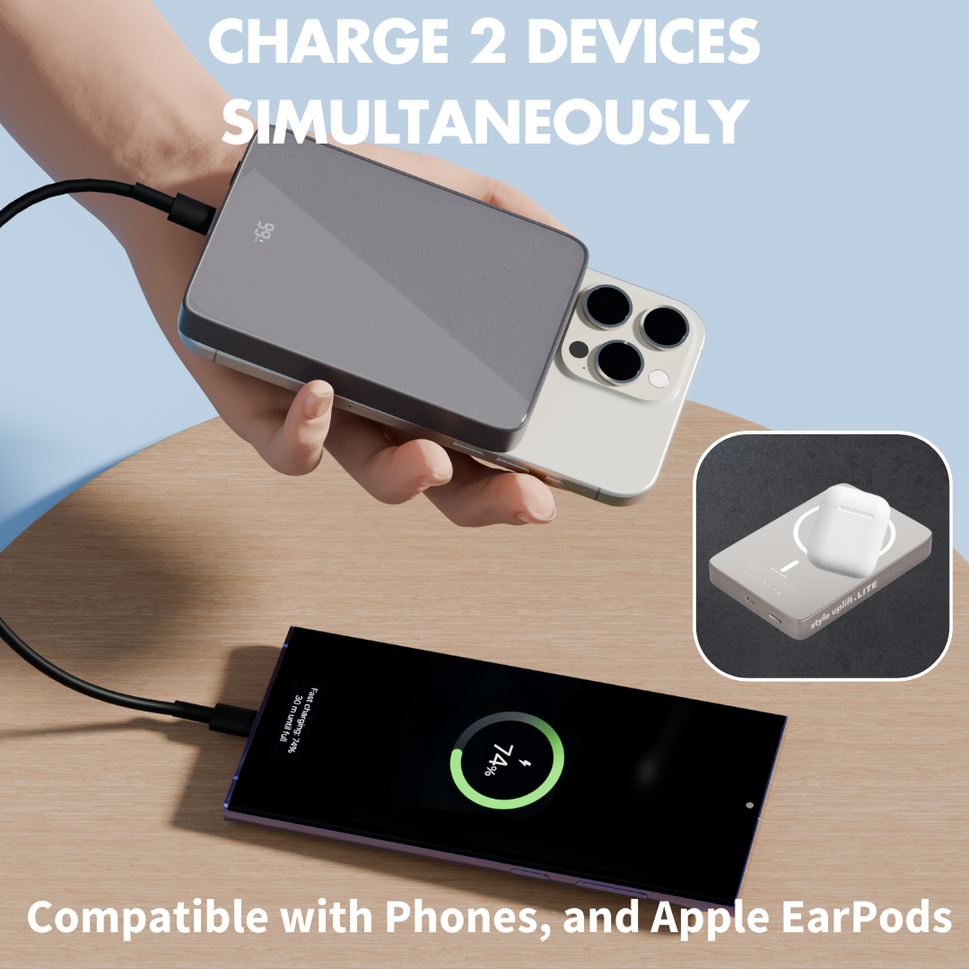 Ultra Slim 2-in-1 10000mAh Power Bank