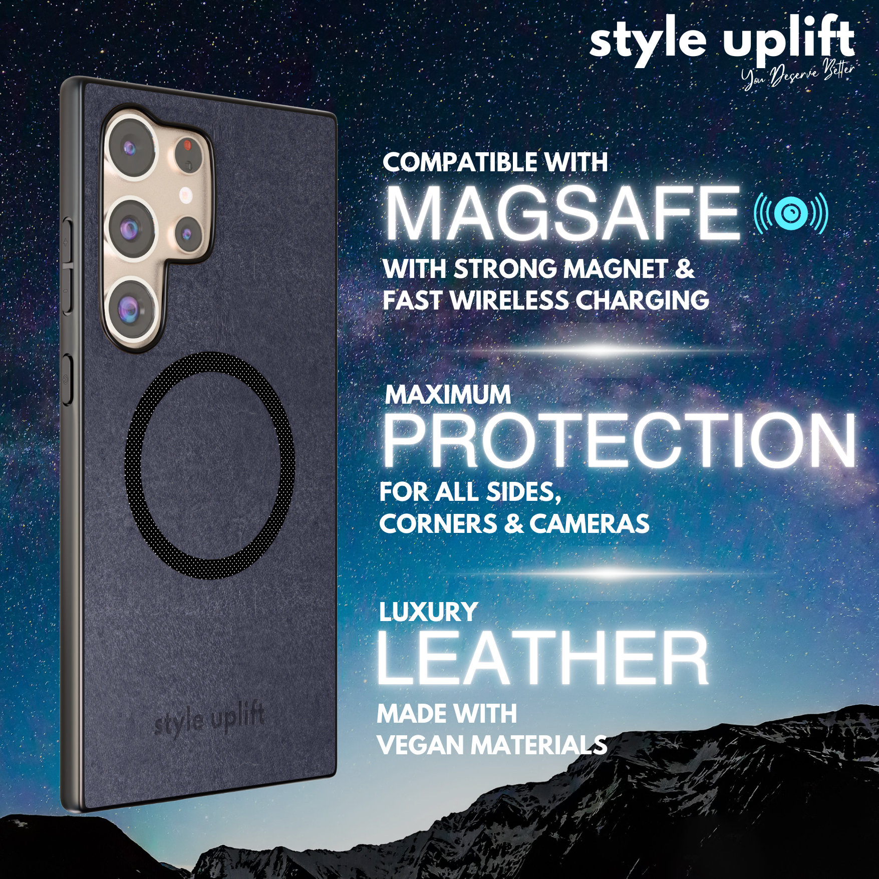 Elegant Suede Case for Samsung 24 Series