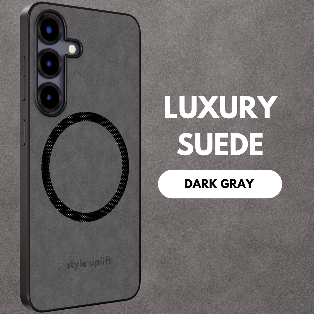 Elegant Suede Case for Samsung 25 Series