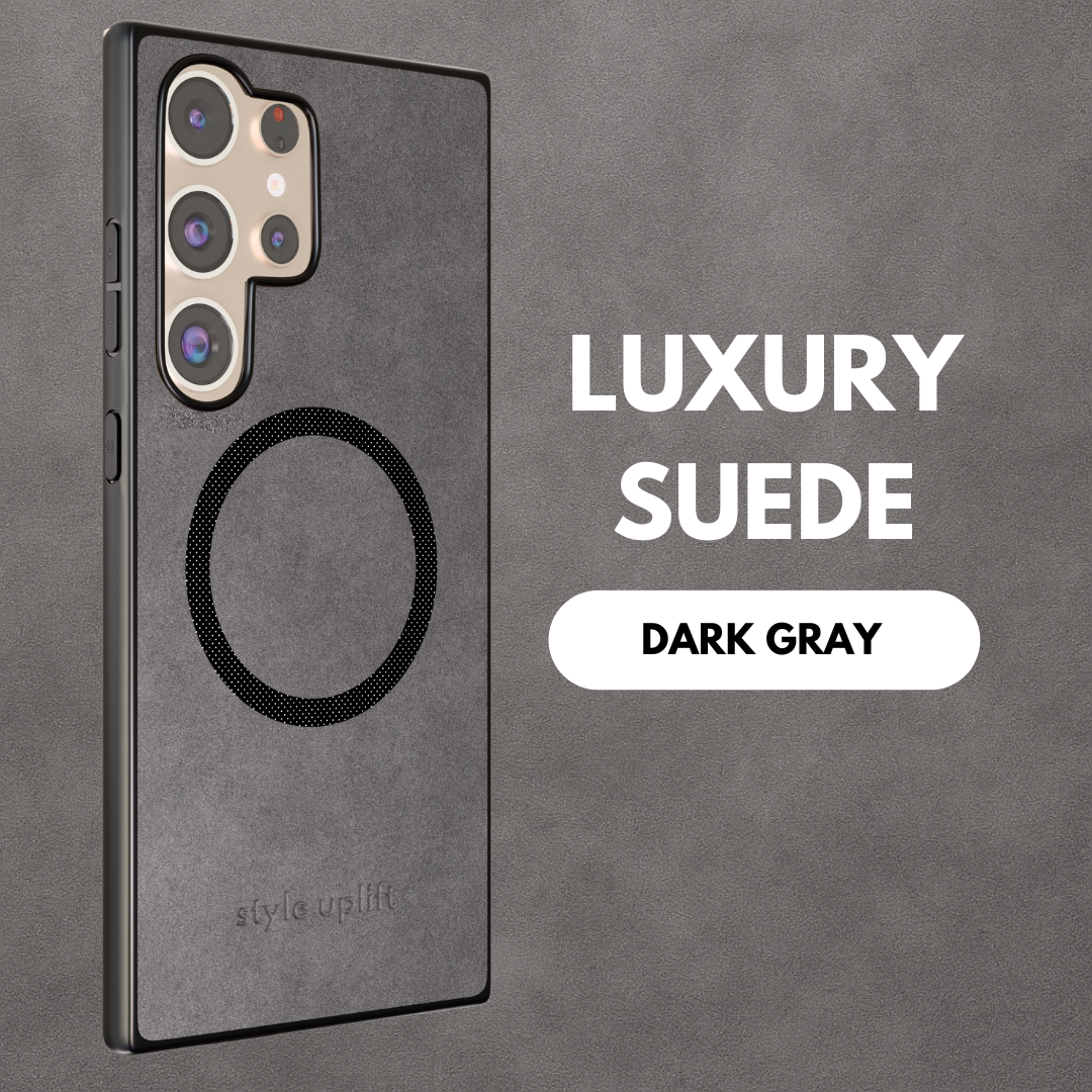 Elegant Suede Case for Samsung 25 Series