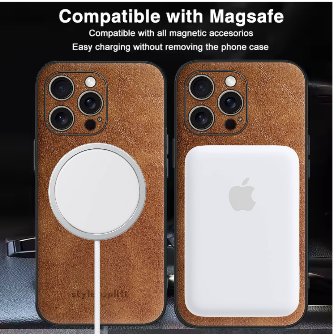 Premium Leather Case for iPhone 16 Series