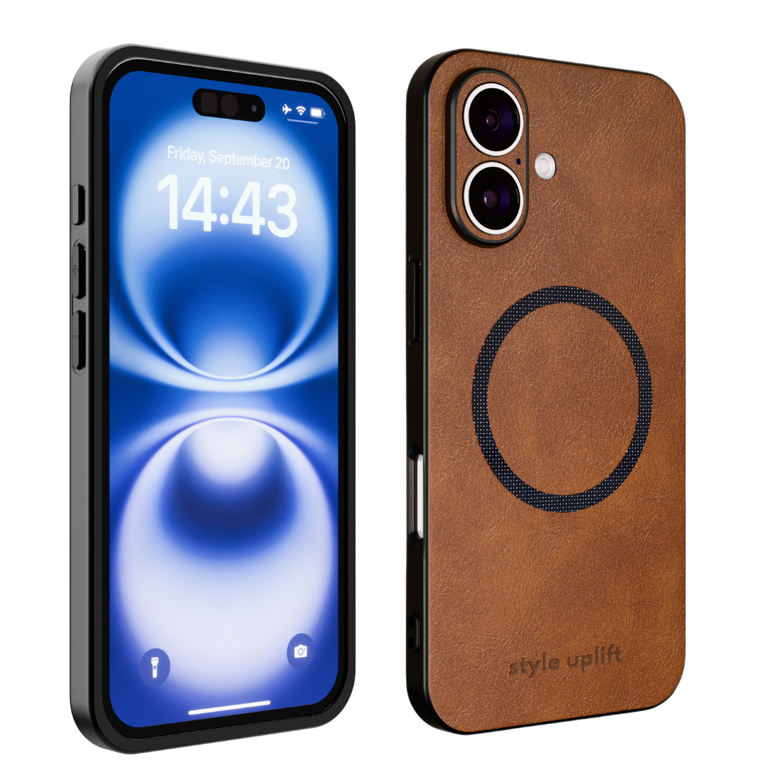 Premium Leather Case for iPhone 16 Series