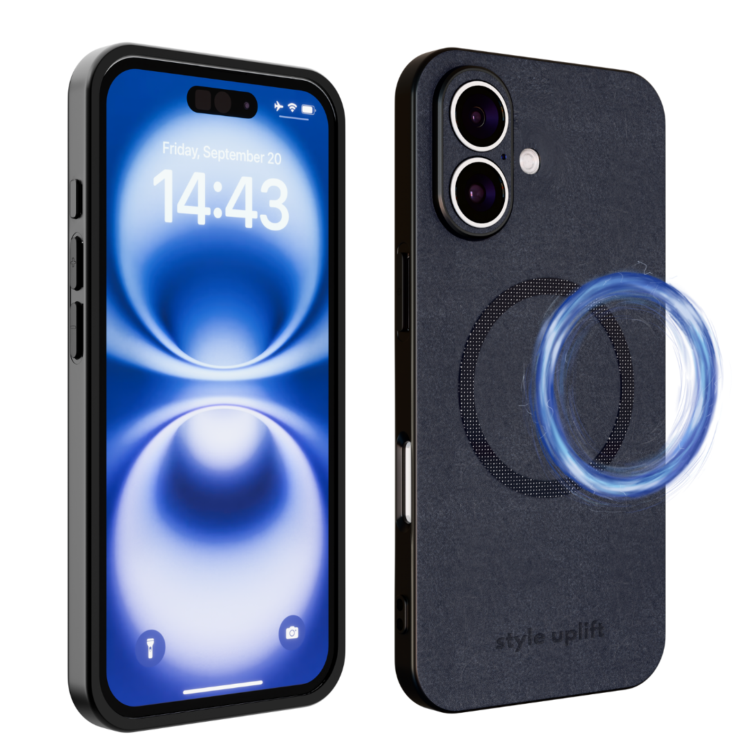 Elegant Suede Case for iPhone 16 Series