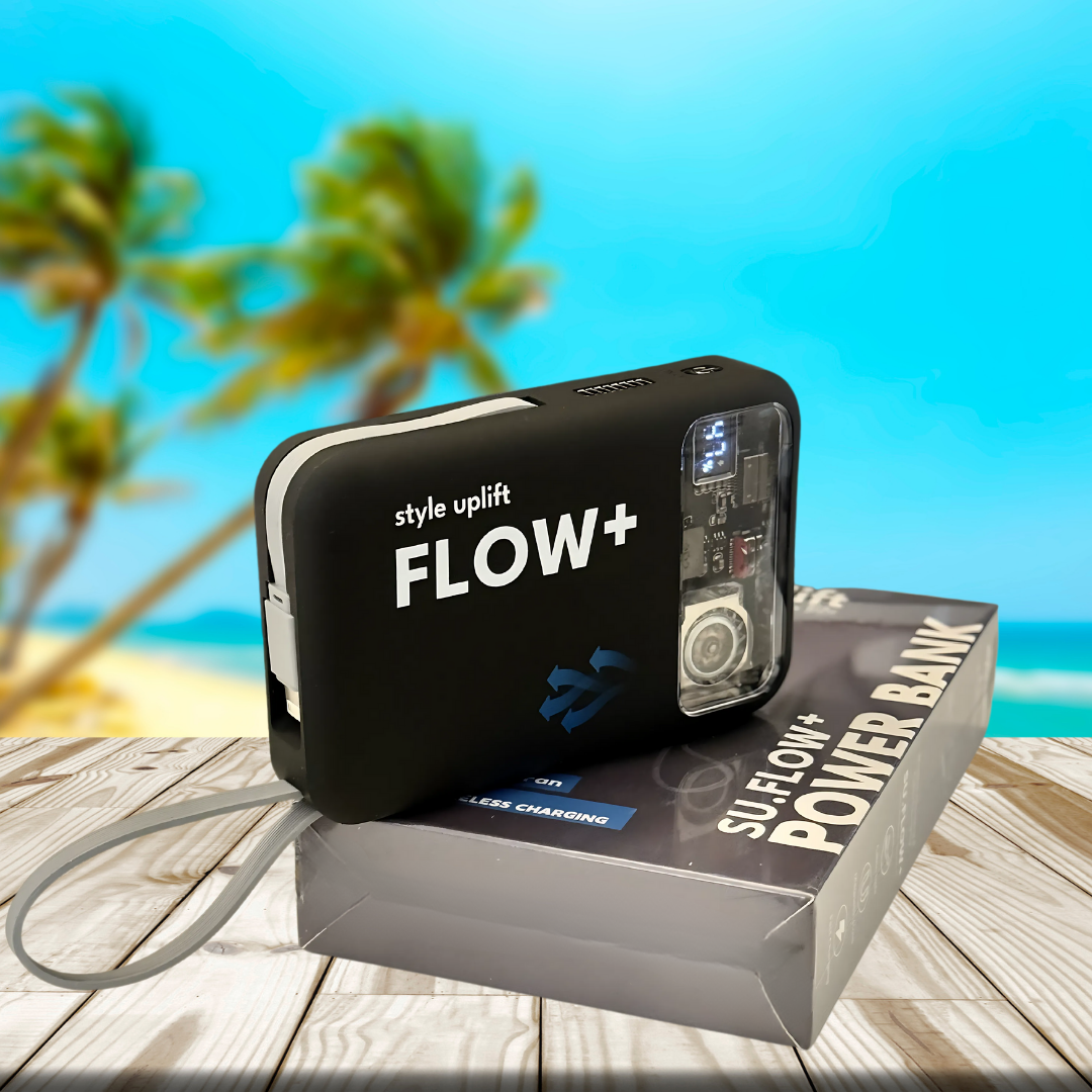 SU.FLOW+ – The Ultimate 4-in-1 Magnetic Power Bank