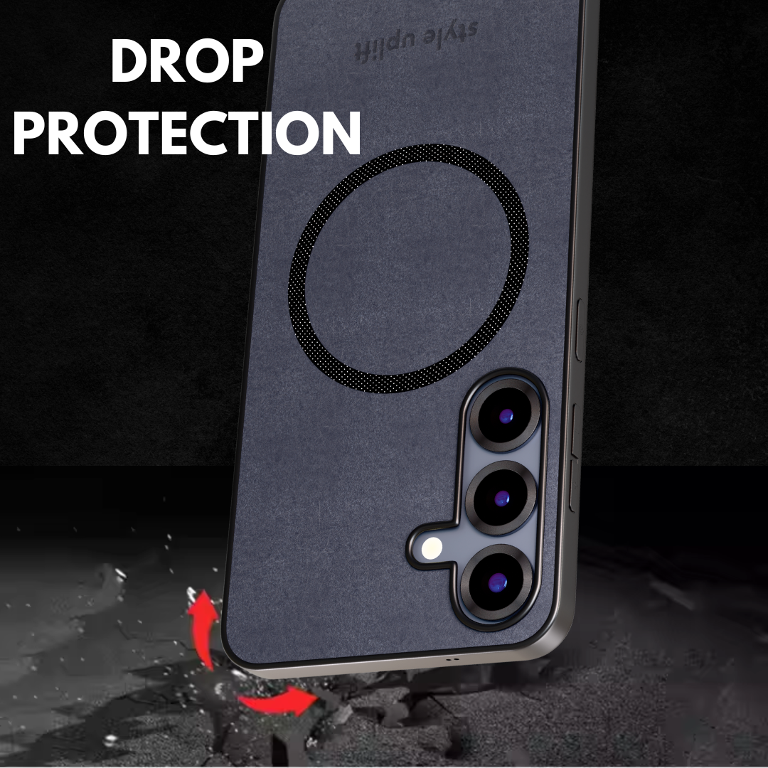 Elegant Suede Case for Samsung 24 Series