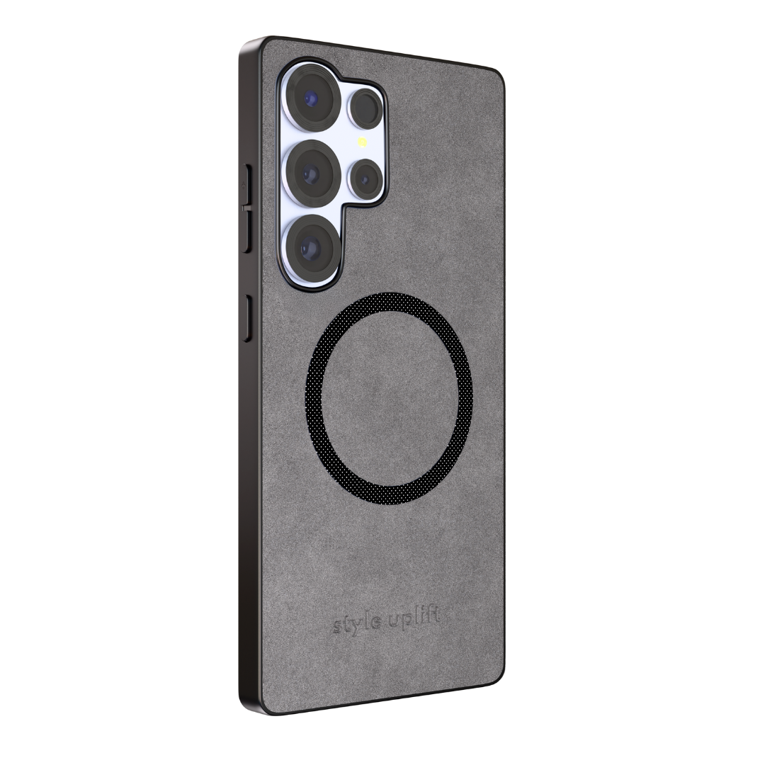 Elegant Suede Case for Samsung 25 Series