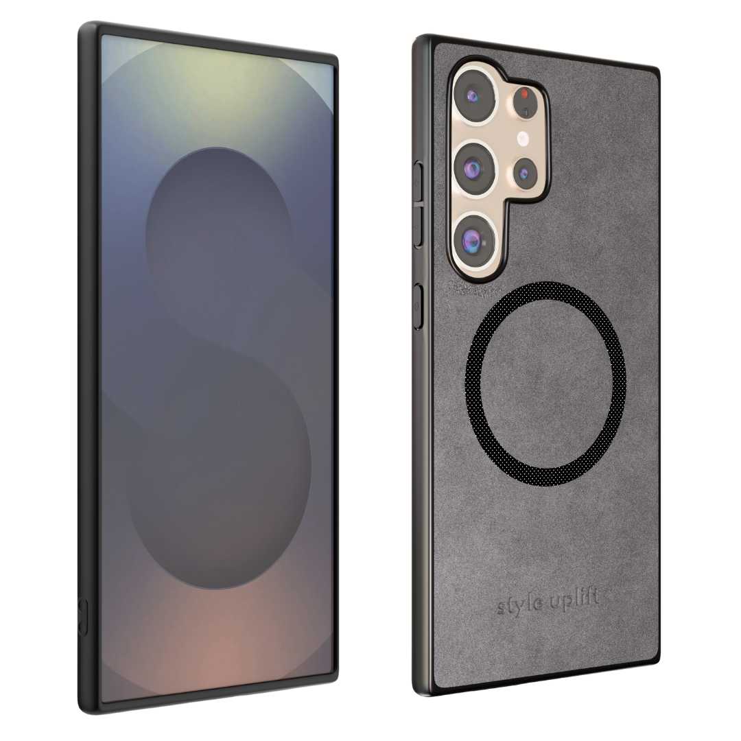 Elegant Suede Case for Samsung 25 Series