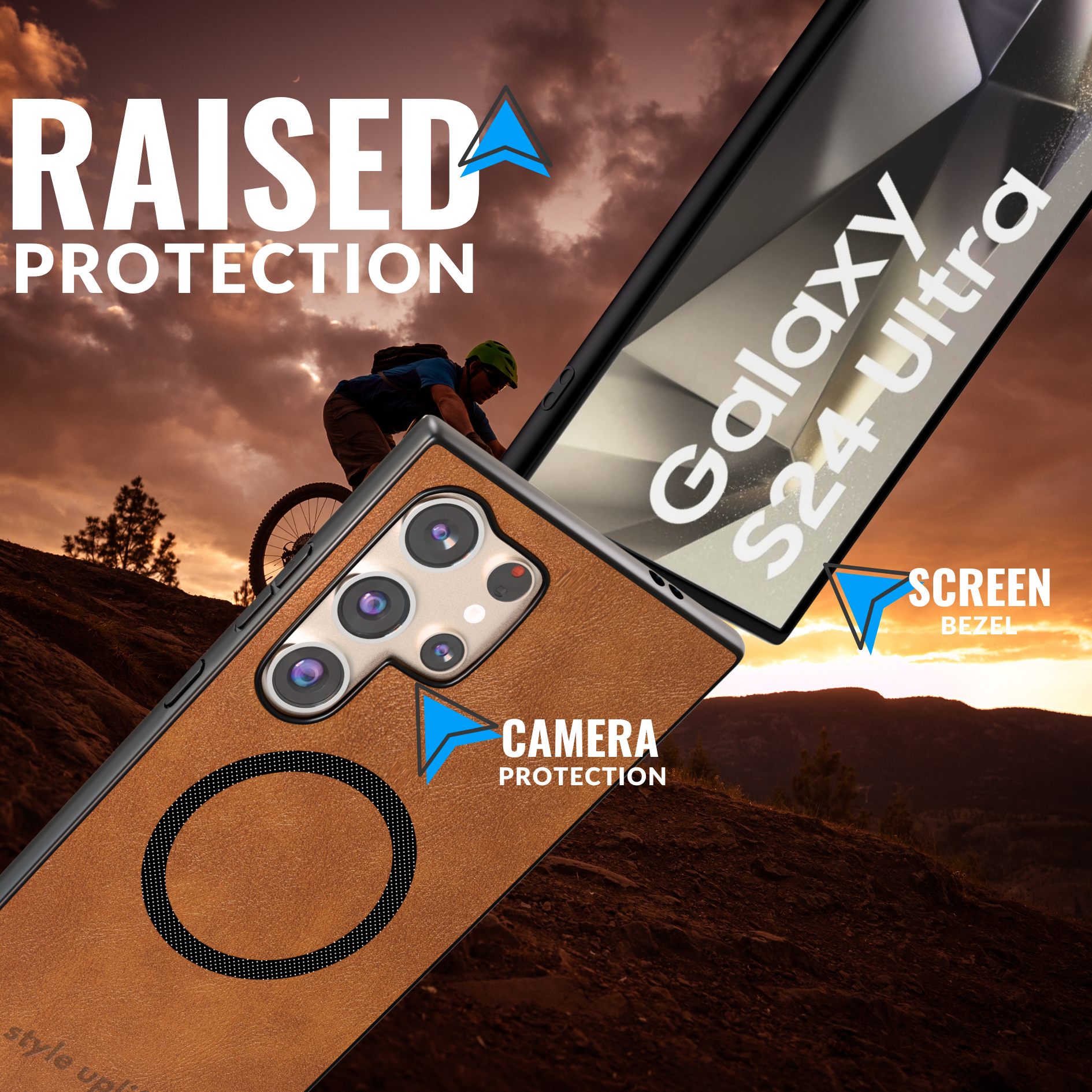 Premium Leather Case for Samsung 25 Series