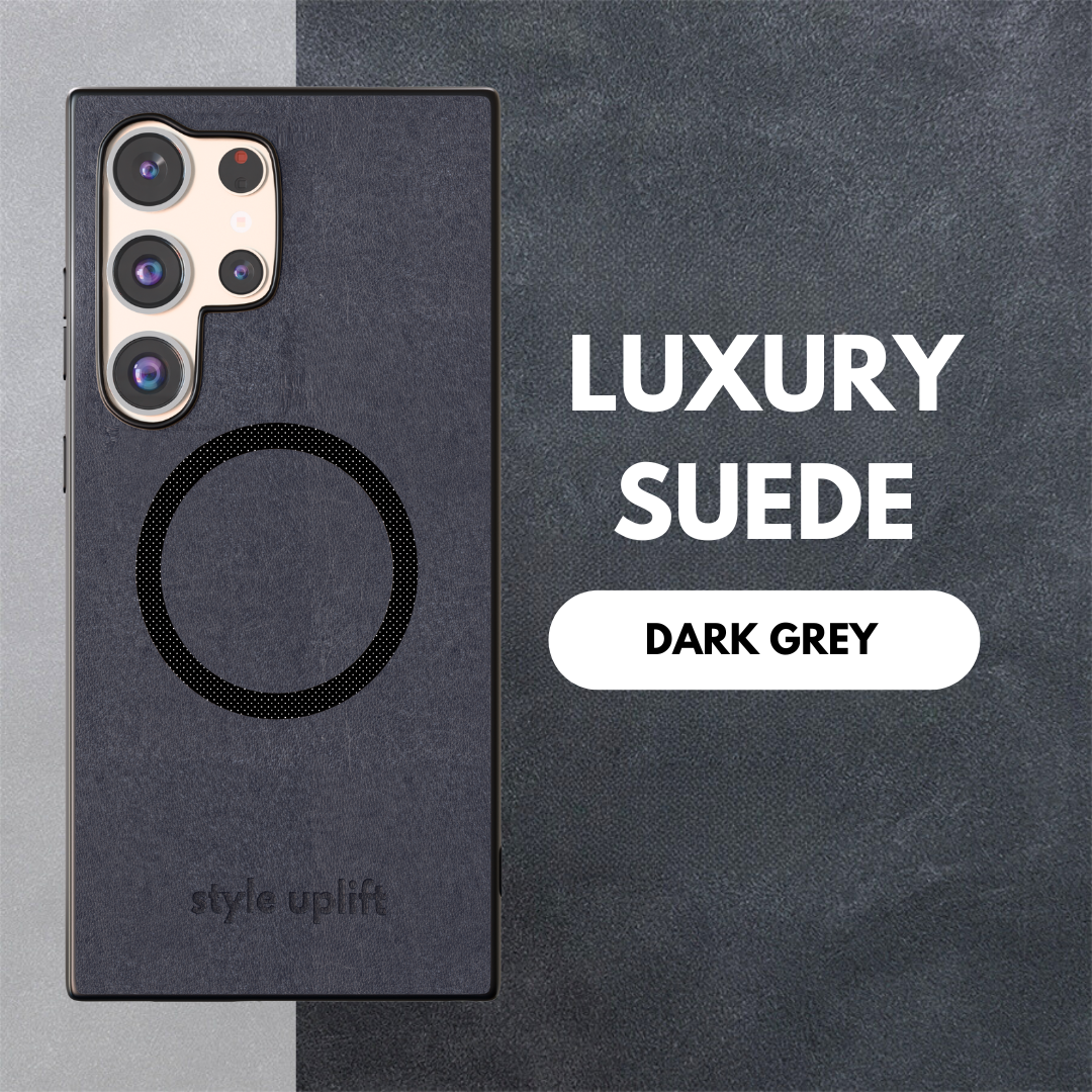 Elegant Suede Case for Samsung 24 Series